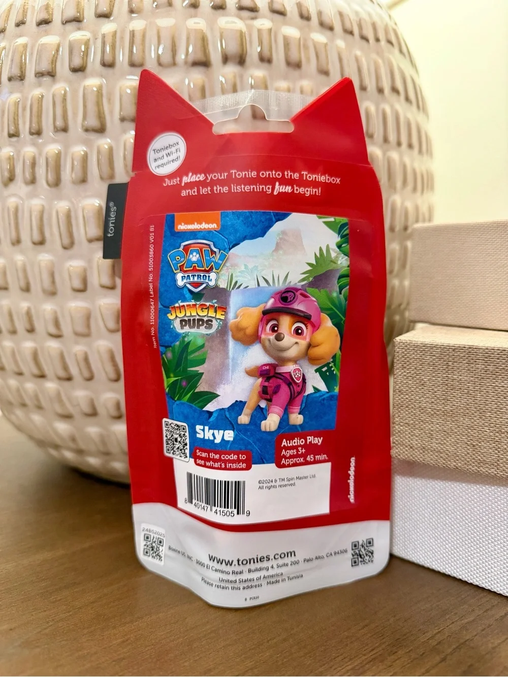 Tonies PAW Patrol Skye Audio Character Toy - Pink Collectible